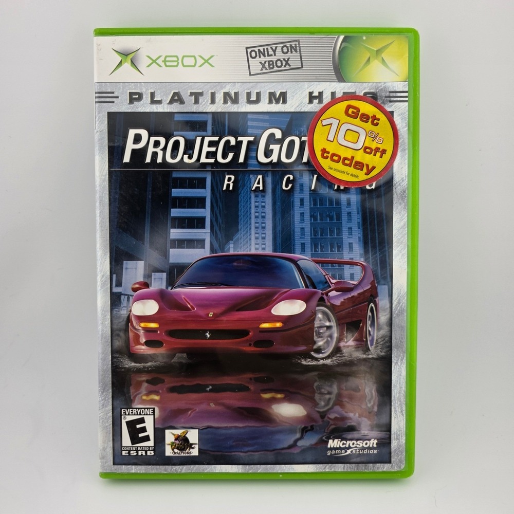 Project Gotham Racing Xbox Platinum Hits Complete‎ Video Game Racing